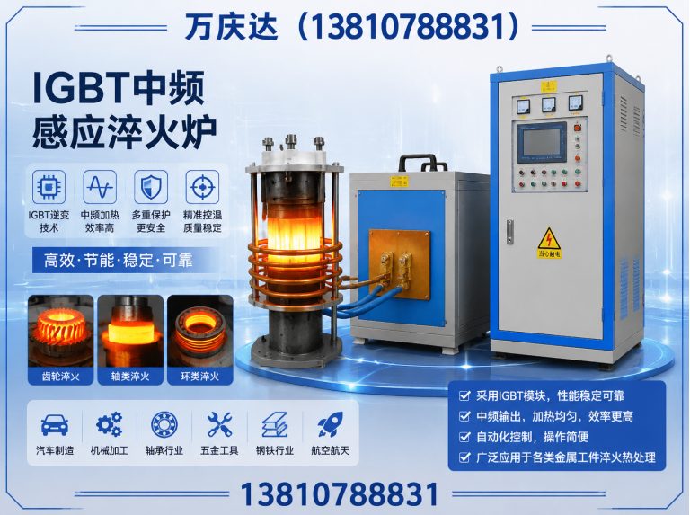 昌平区IGBT中频感应淬火炉展示图